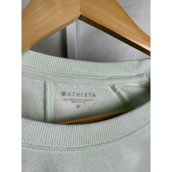 Athleta Long Sleeve Crewneck Sweatshirt Top Ladies Size Small T - Picture 3 of 5